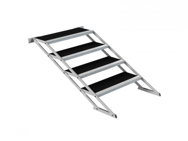 Trappe til scenepodie 60-100cm 4 trin